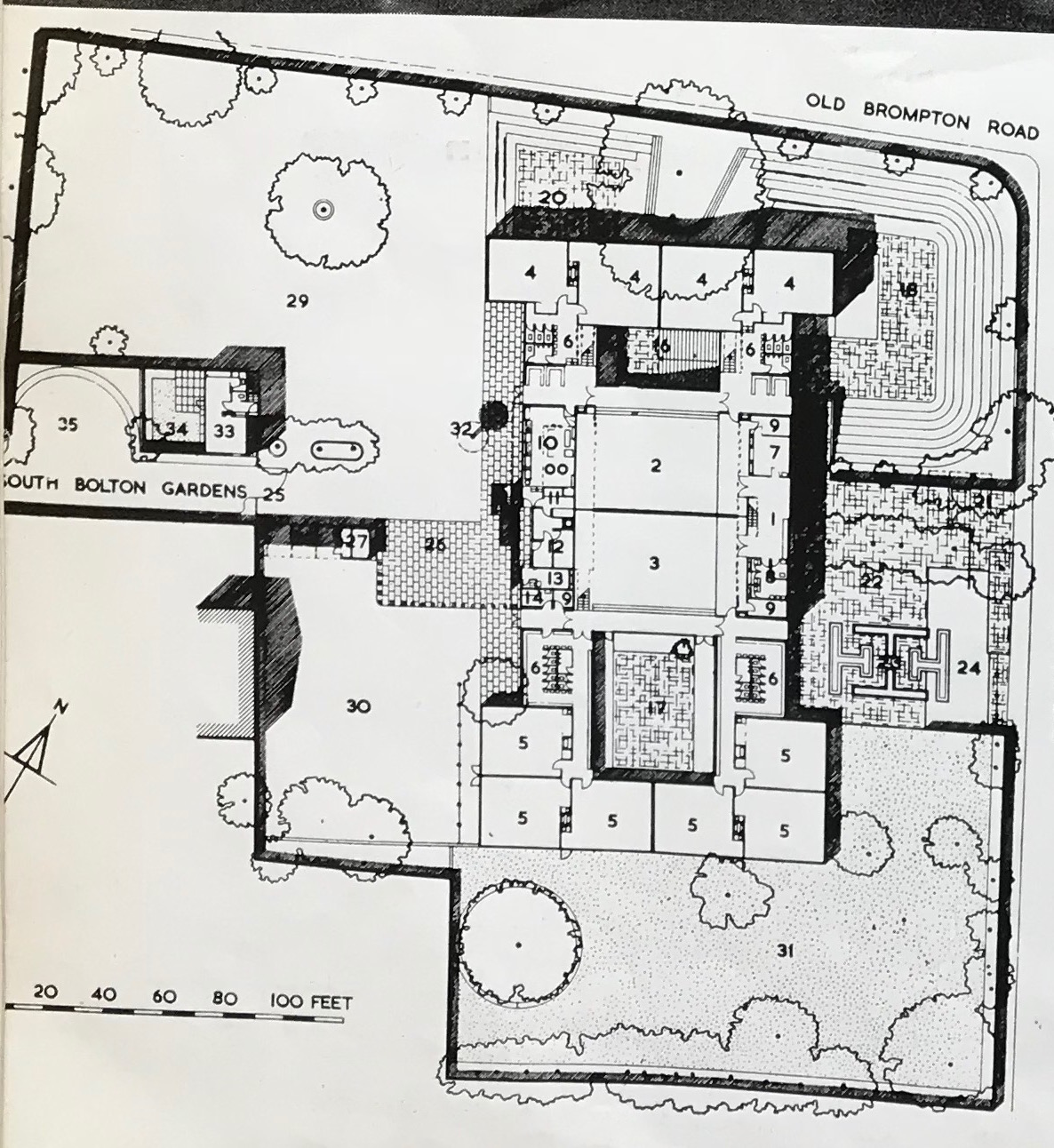 Drawing indicating use of the space